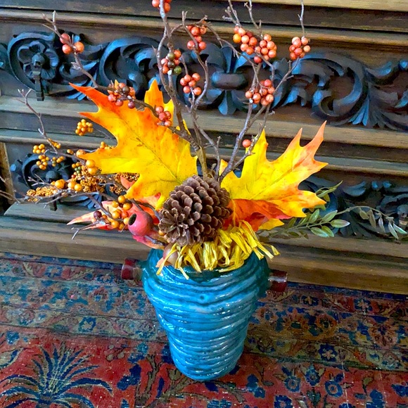 Artisan made ceramic vase - Picture 14 of 15